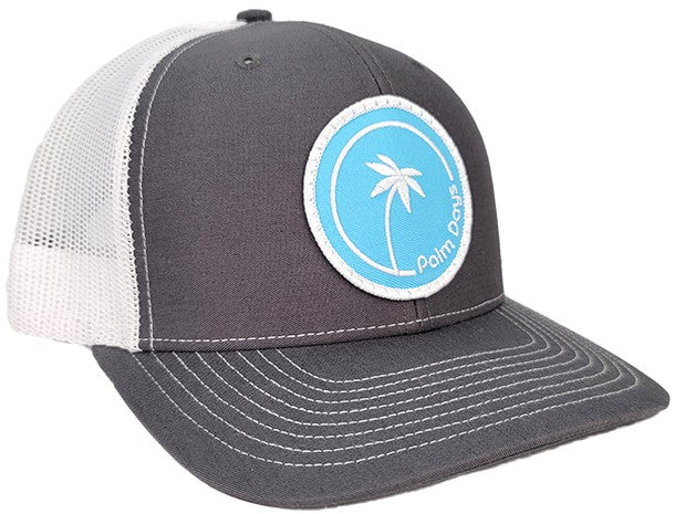 Blue Sky Charcoal Trucker Hat